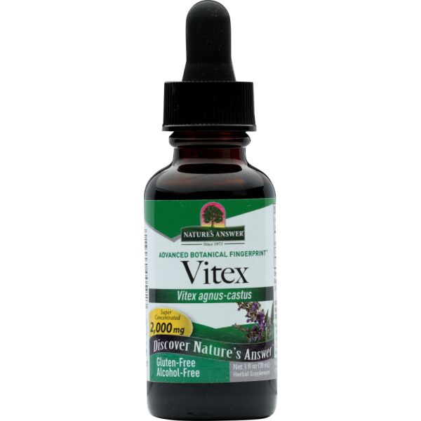 NATURES ANSWER: Vitex Berry Alcohol Free, 1 oz