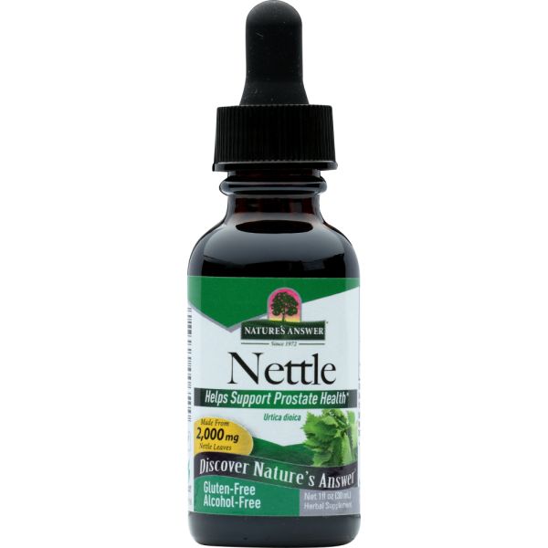 NATURES ANSWER: Nettles Alcohol Free, 1 oz