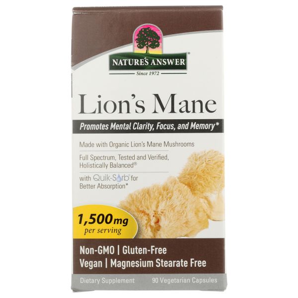NATURES ANSWER: Lions Maine, 90 vc