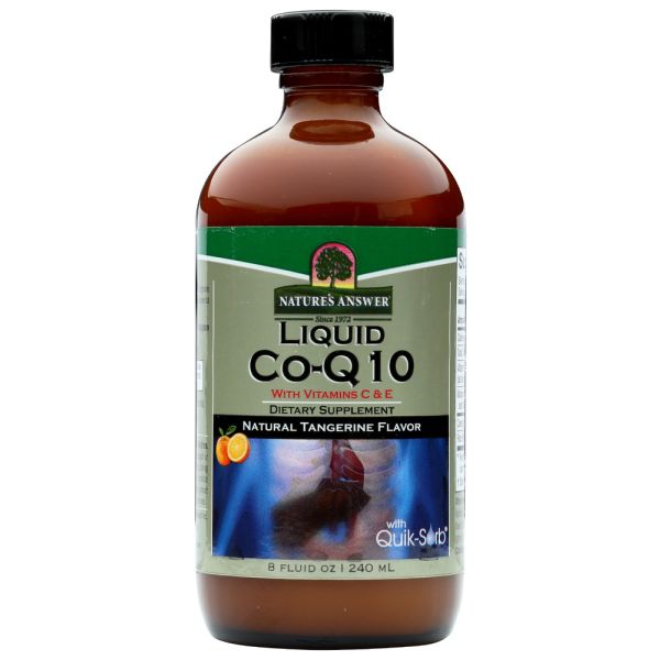 NATURES ANSWER: COQ10 Liquid, 8 oz