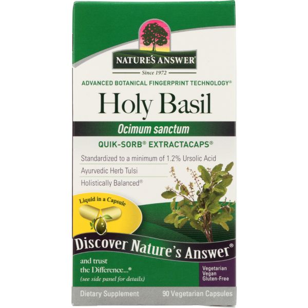 NATURES ANSWER: Holy Basil, 90 pc