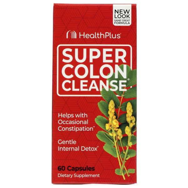 HEALTH PLUS: Super Colon Cleanse, 60 cp