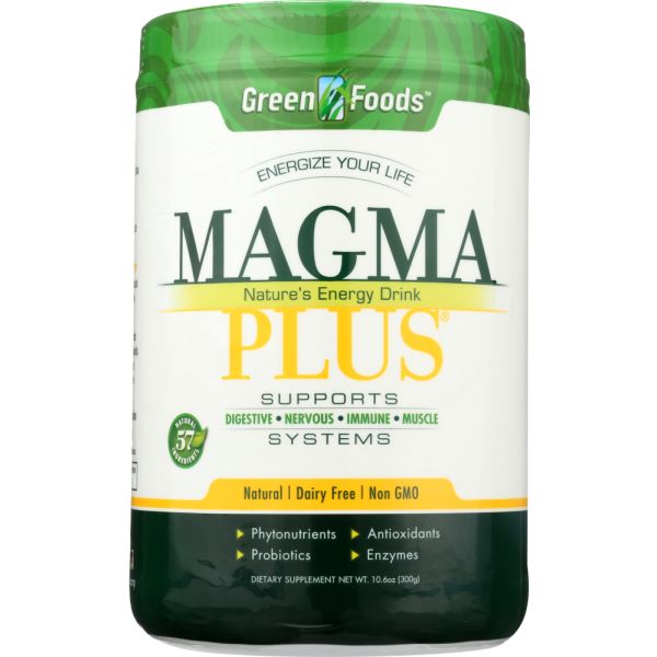 GREEN FOODS: Magma Plus Energy, 10.58 oz