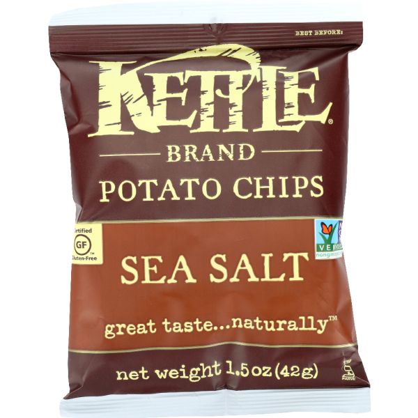 KETTLE FOODS: Potato Chips Sea Salt, 1.5 oz