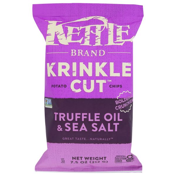 KETTLE FOODS: Truffle Sea Salt Potato Chips, 7.5 oz