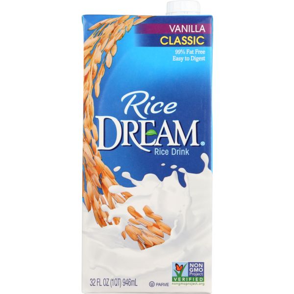 DREAM: Rice Dream Vanilla Rice Drink, 32 fo