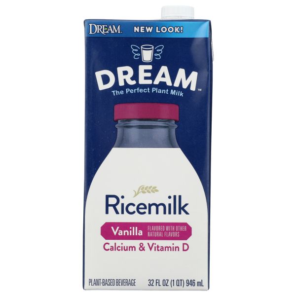 DREAM: Rice Dream Enriched Vanilla Rice Drink, 32 fo