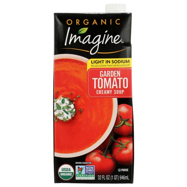 IMAGINE: Light In Sodium Creamy Garden Tomato Soup, 32 oz