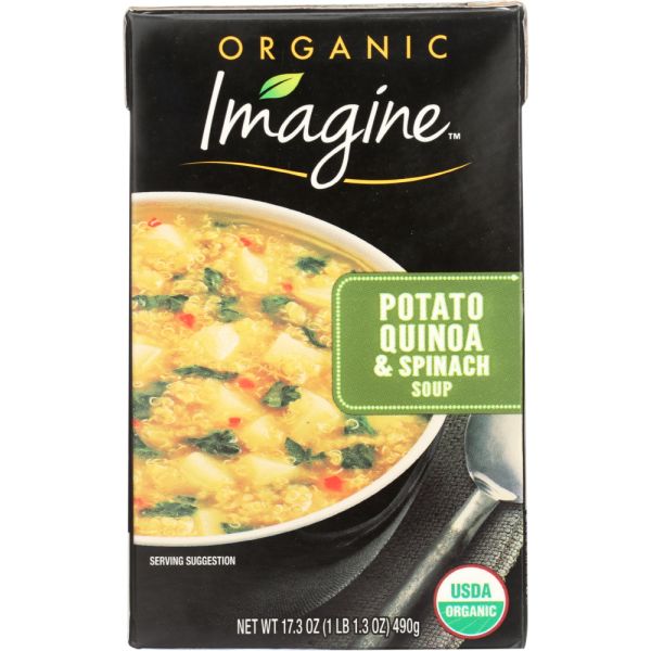 IMAGINE: Soup Potato Quinoa Spinach, 17.3 oz