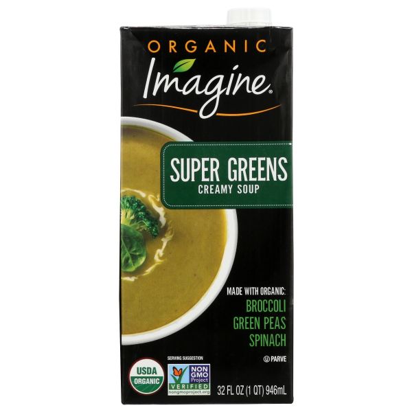 IMAGINE: Organic Super Greens Creamy Soup, 32 oz