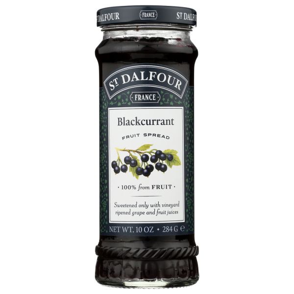 ST DALFOUR: Black Currant, 10 oz
