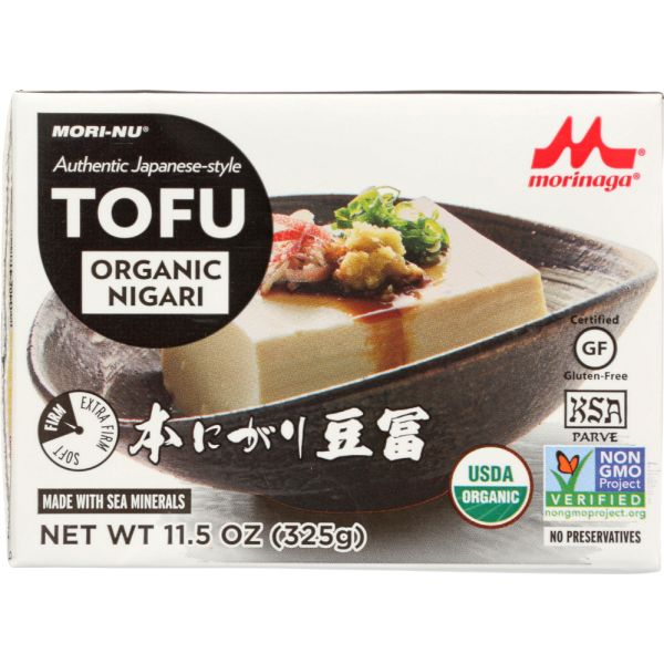 MORI-NU: Organic Nigari Tofu, 11.5 oz