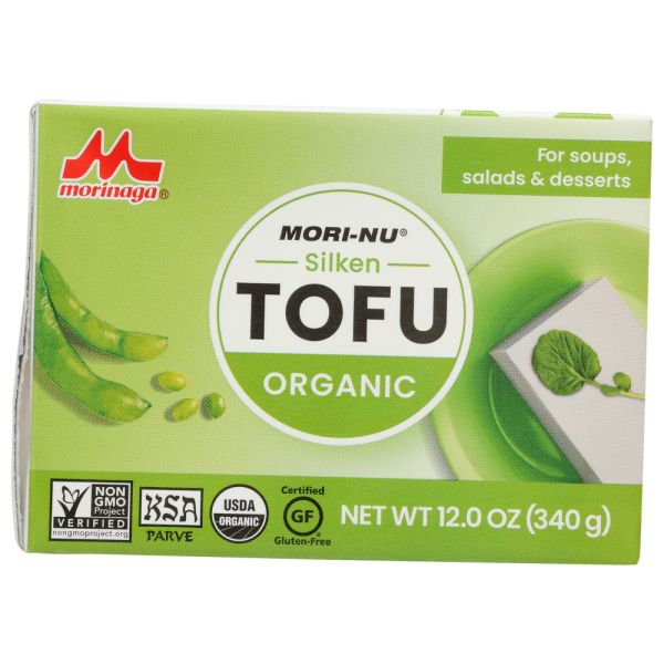 MORI NU: Organic Silken Tofu, 12 oz