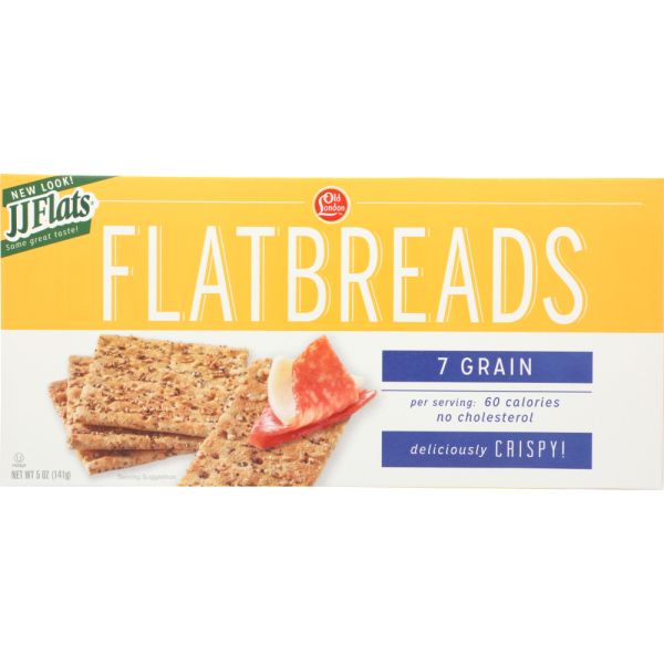 J J FLATS: Multigrain Cracker, 5 oz