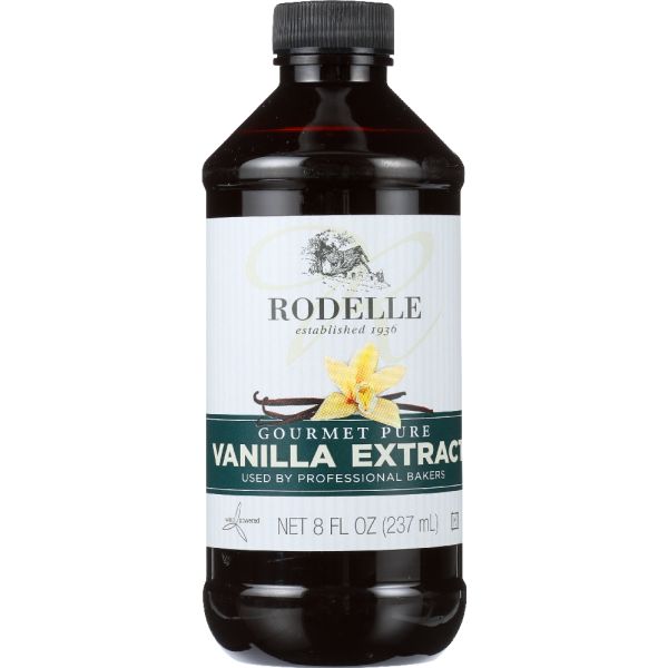 Rodelle Gourmet Vanilla Extract, 8 Oz