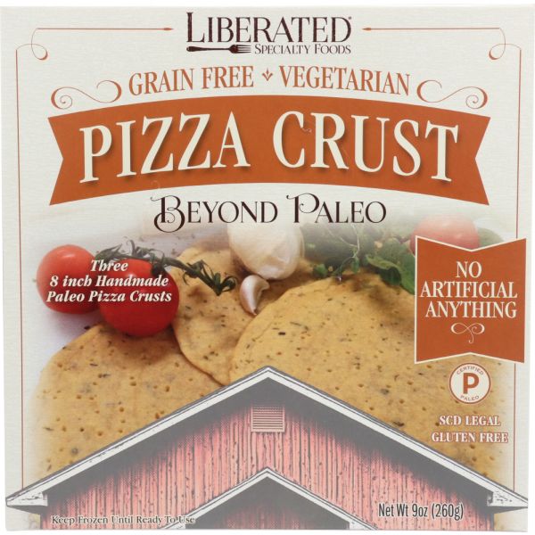 LIBERATED: Paleo Pizza Crust, 9 oz