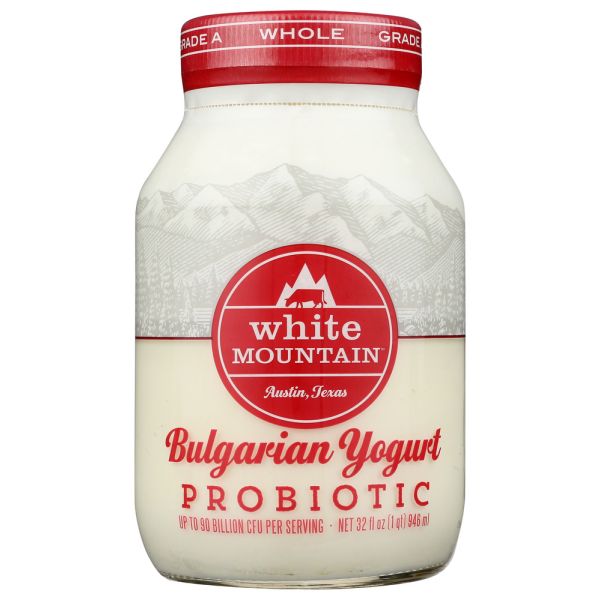 WHITE MOUNTAIN: Bulgarian Yogurt Whole Milk, 32 oz