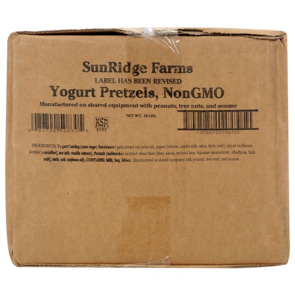 SUNRIDGE FARM: Yogurt Pretzels Bulk, 10 lb