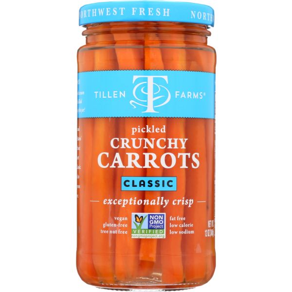 TILLEN FARMS: Pickled Crispy Carrots, 12 oz
