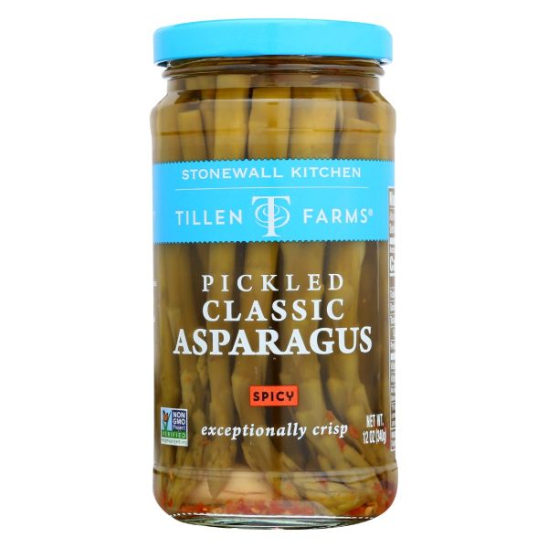 TILLEN FARMS: Pickled Asparagus Spicy, 12 oz