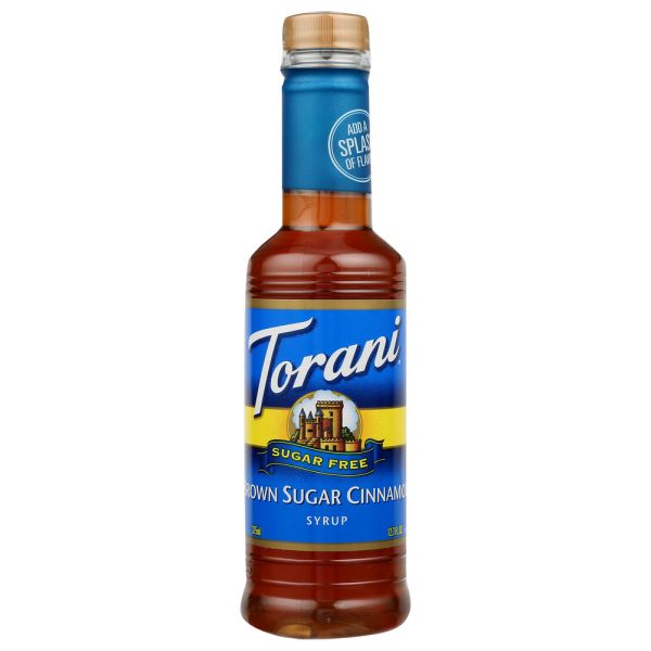 TORANI: Brown Sugar Cinnamon Syrup Sugar Free, 12.7 fo
