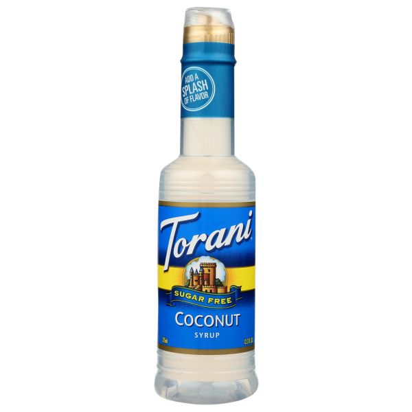 TORANI: Coconut Syrup Sugar Free, 12.7 fo