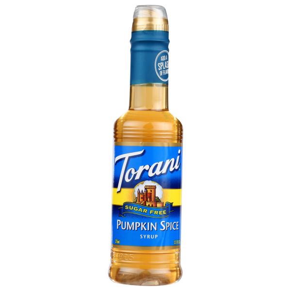 TORANI: Pumpkin Spice Syrup Sugar Free, 12.7 fo