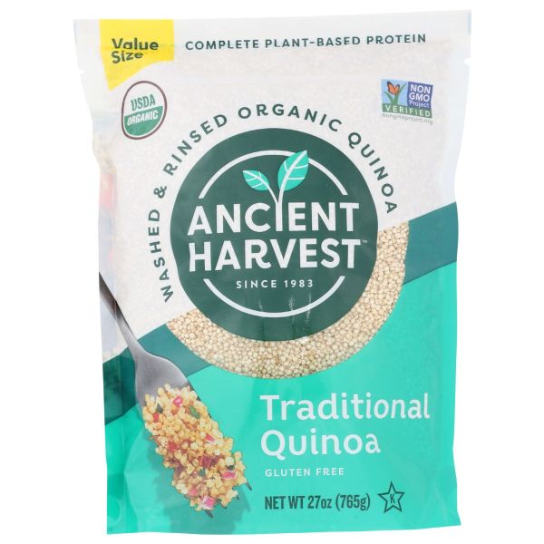 ANCIENT HARVEST: Traditional Quinoa, 27 oz