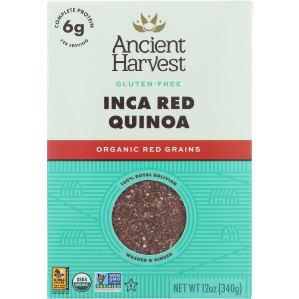 ANCIENT HARVEST: Organic Inca Red Quinoa, 12 oz