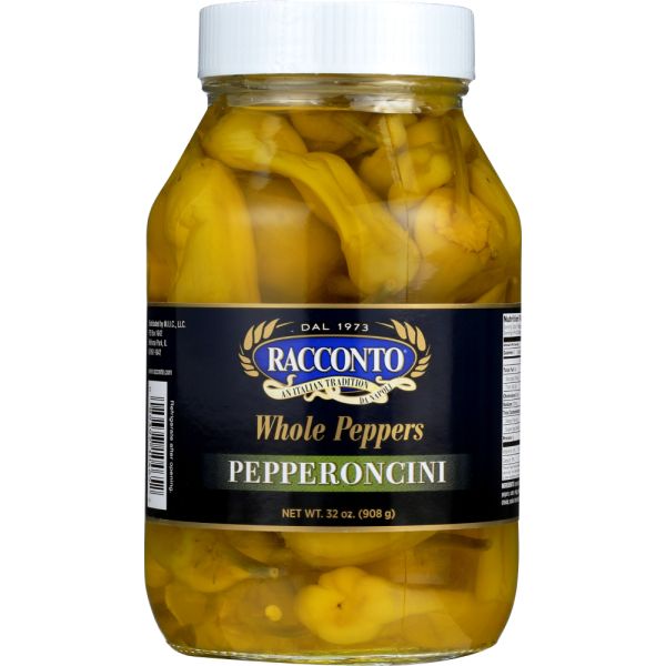 RACCONTO: Whole Peppers Pepperoncini, 32 oz