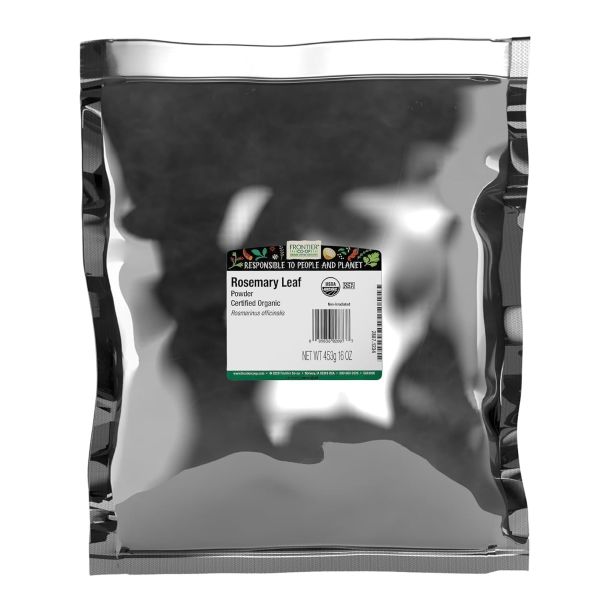 FRONTIER BULK: Organic Rosemary Leaf Powder, 16 oz