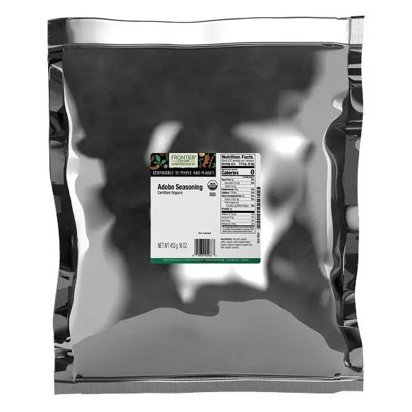 FRONTIER BULK: Organic Adobo Seasoning, 16 oz
