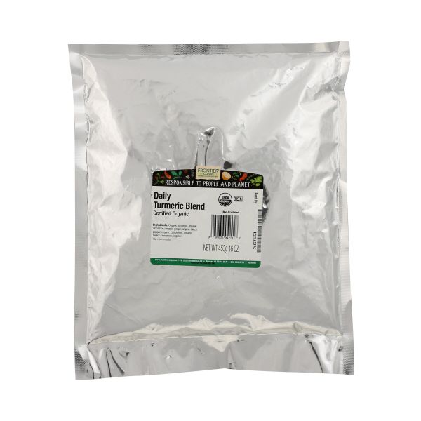 FRONTIER CO-OP: Organic Daily Turmeric Blend, 16 oz