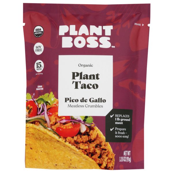 PLANT BOSS: Taco Plant Pico De Gallo, 3.35 oz