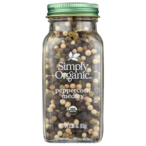 SIMPLY ORGANIC: Seasoning Peppercorn Medley, 2.93 oz