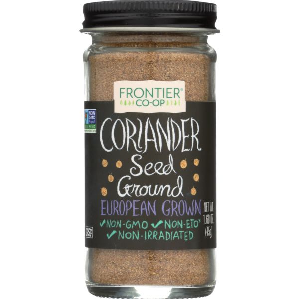 FRONTIER HERB: Seasoning Ground Coriander Seed, 1.6 oz