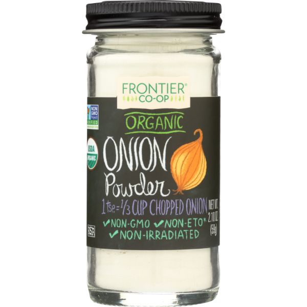 FRONTIER NATURAL PRODUCTS: Organic Onion Powder, 2.1 oz