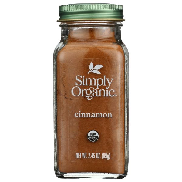 SIMPLY ORGANIC: Cinnamon Powder, 2.45 Oz