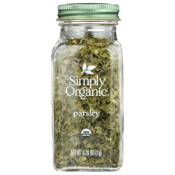 SIMPLY ORGANIC: Parsley Flakes Cut & Sifted, 0.26 Oz