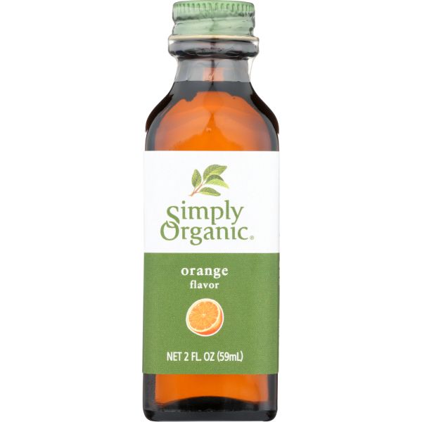 SIMPLY ORGANIC: Orange Flavor, 2 oz
