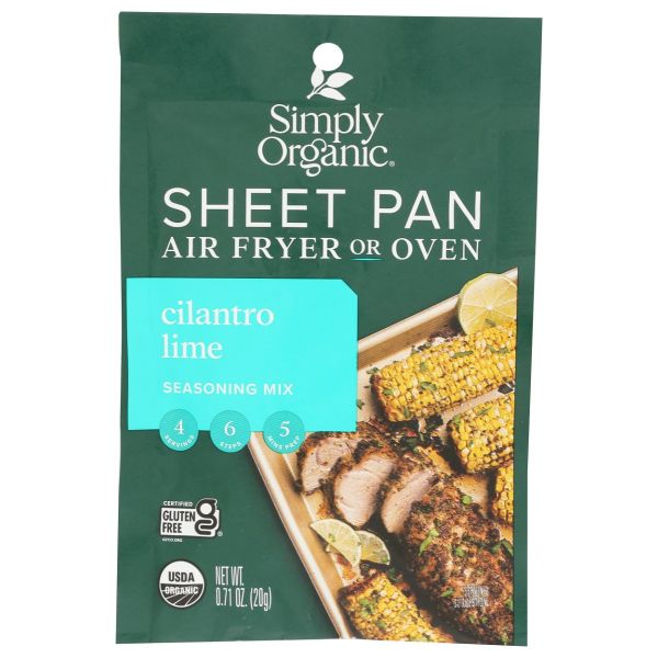 SIMPLY ORGANIC: Cilantro Lime Sheet Pan Seasoning, 0.71 oz