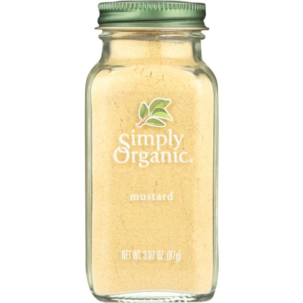 SIMPLY ORGANIC: Bottle Mustard Seed Organic, 3.07 oz