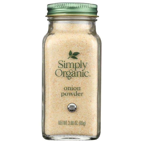 SIMPLY ORGANIC: Bottle Onion Powder Organic, 3 oz