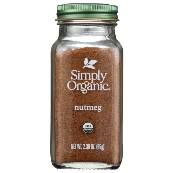 SIMPLY ORGANIC: Ground Nutmeg, 2.30 oz