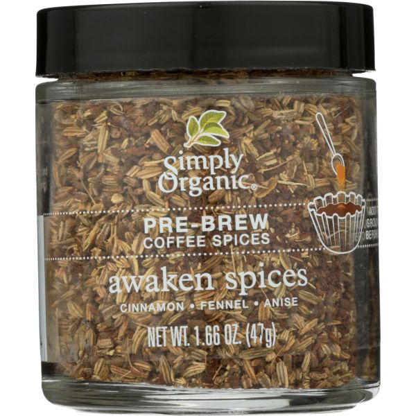 SIMPLY ORGANIC: Organic Coffee Awaken Spices, 1.66 oz