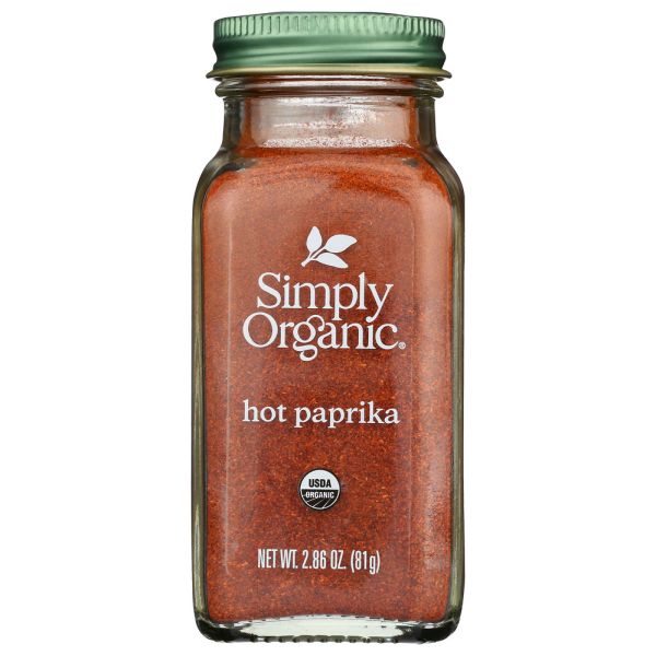 SIMPLY ORGANIC: Paprika Hot, 2.86 oz