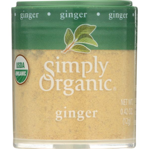 SIMPLY ORGANIC: Mini Ground Ginger, .42 oz