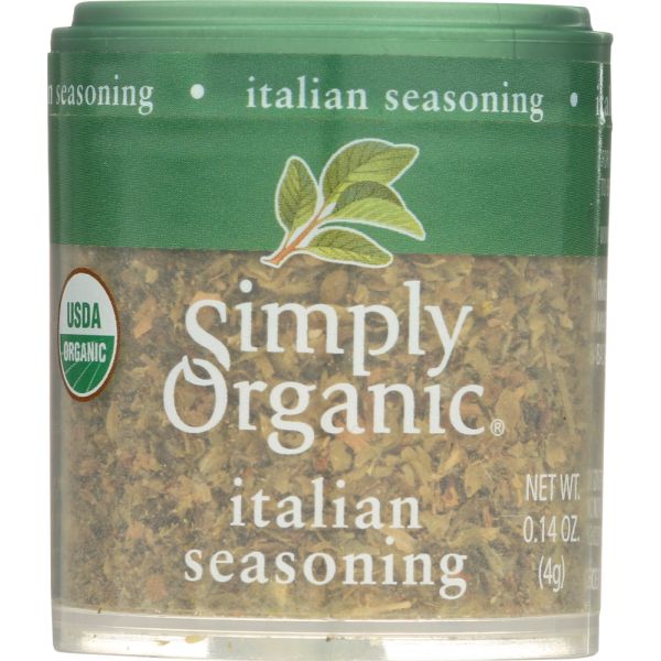 SIMPLY ORGANIC: Organic Italian Seasoning Mini, 0.14 oz