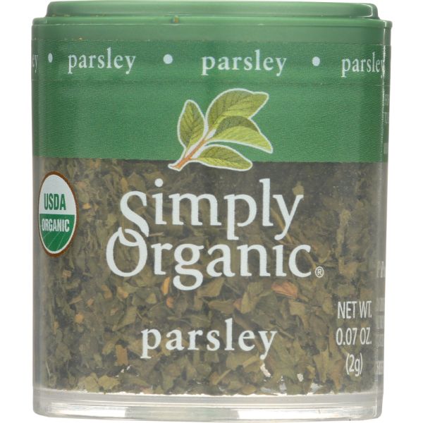 SIMPLY ORGANIC: Organic Parsley Mini, 0.07 oz