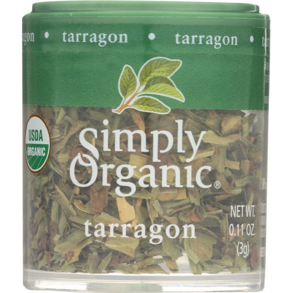 SIMPLY ORGANIC: Mini Tarragon Leaf, . 11 oz